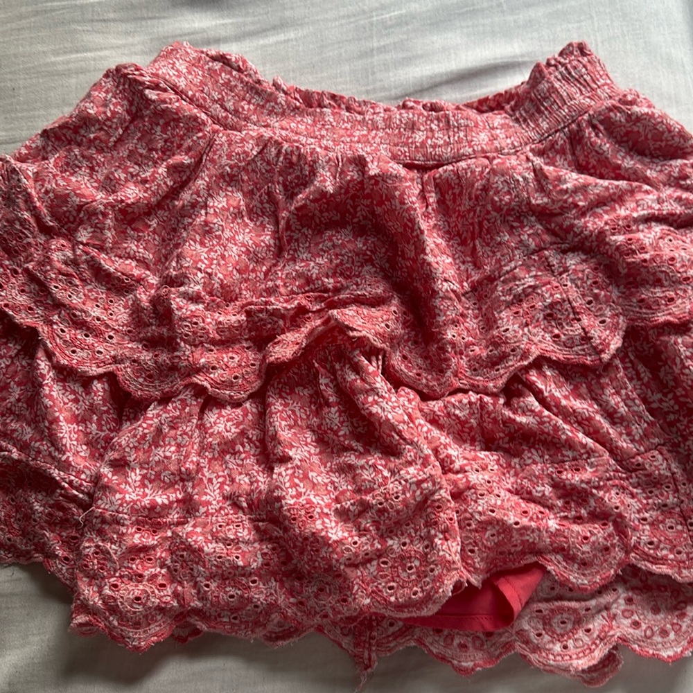 Pink with white flowers skirt from American eagle